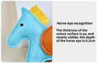 Winged horse bag charm