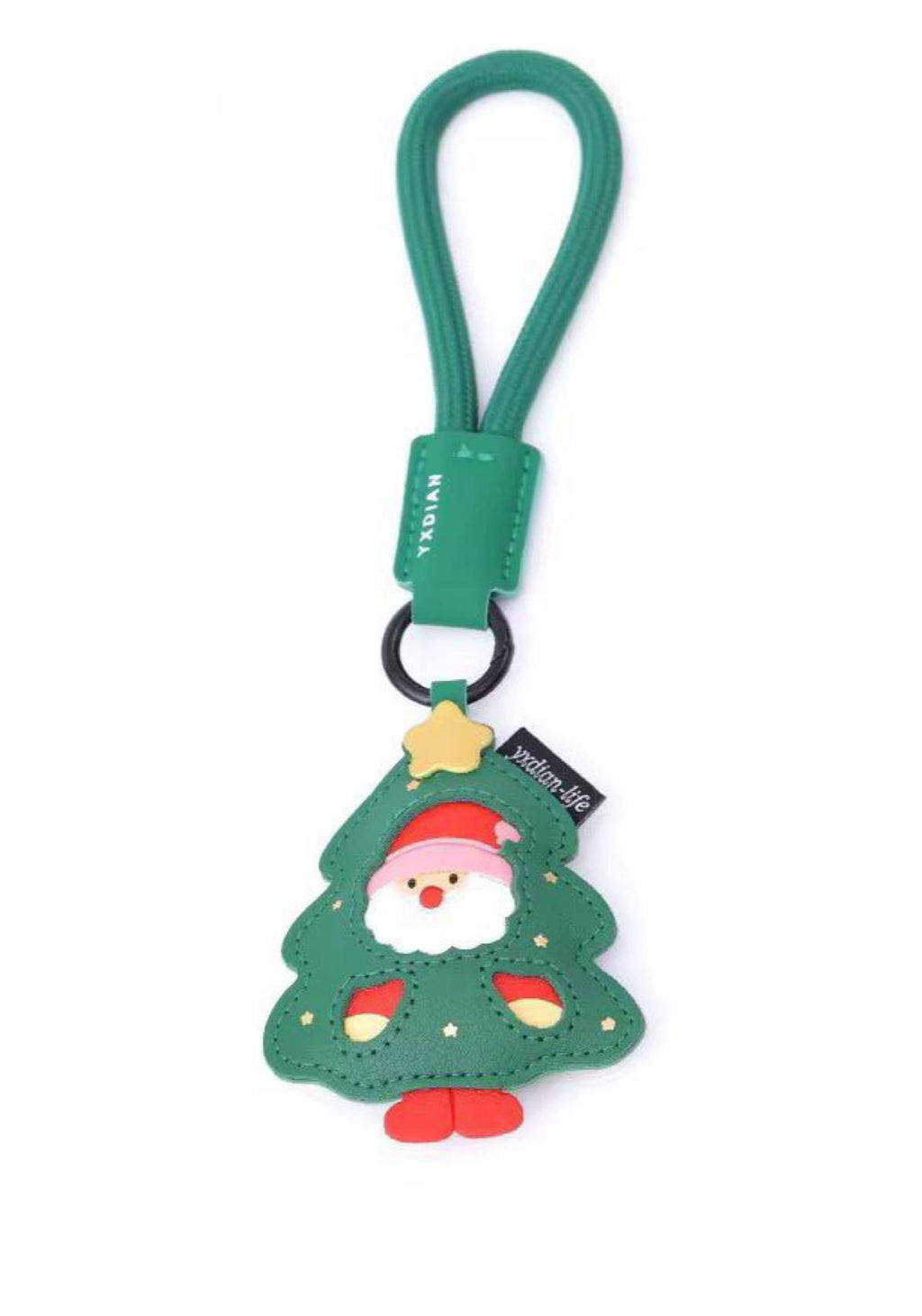 Santa and Reindeer bag charms / keychains